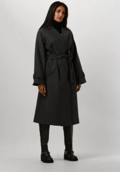 grijze object mantel objkeily l/s coat