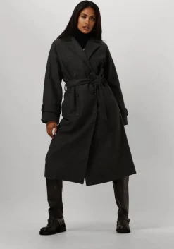 grijze object mantel objkeily l/s coat