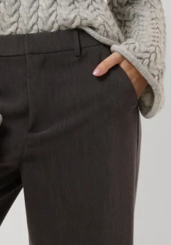 grijze object pantalon objsigrid hw casual pant noos