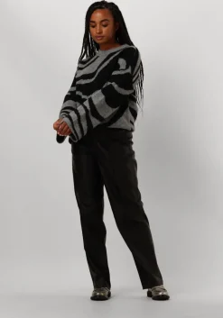 grijze object trui objdiana lo l/s knit pullover