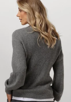 grijze object trui objditte re l/s knit pullover