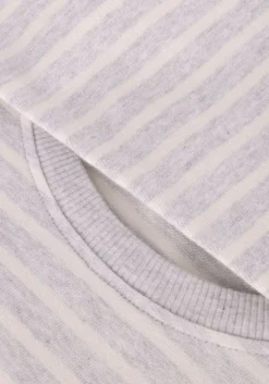 grijze penn & ink tops & t-shirts 516 sweater stripe