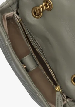 grijze pinko schoudertas love puff mini