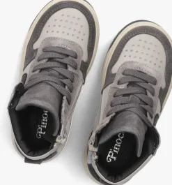 grijze pinocchio hoge sneakers p1301