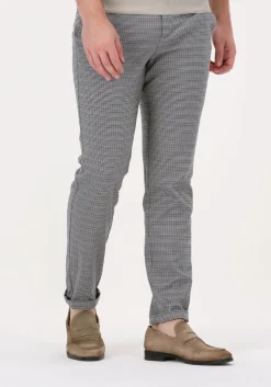 grijze plain pantalon josh 525