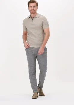 grijze plain pantalon josh 525