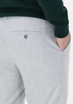 grijze plain pantalon josh 396