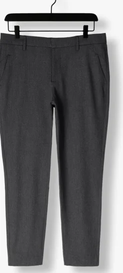 grijze plain pantalon josh pl 079