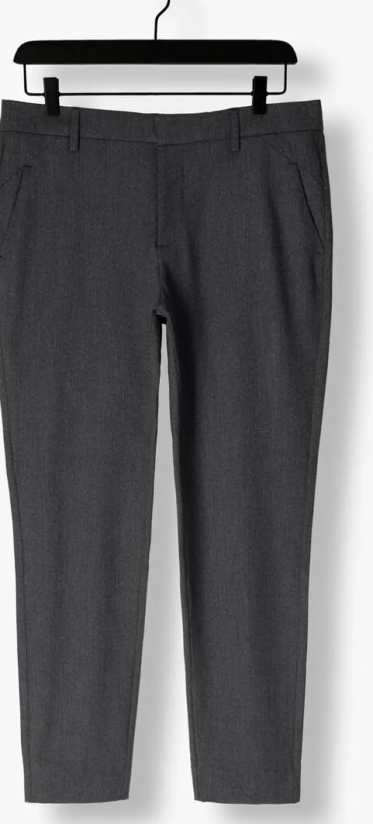 grijze plain pantalon josh pl 079