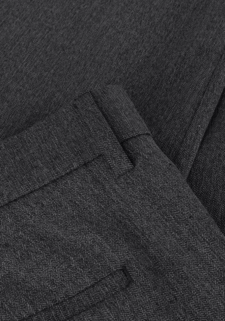 grijze plain pantalon josh pl 079