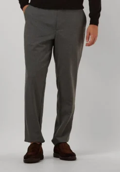 grijze plain pantalon theo pl 438