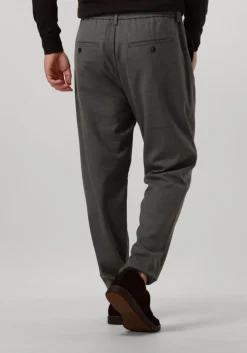 grijze plain pantalon theo pl 438