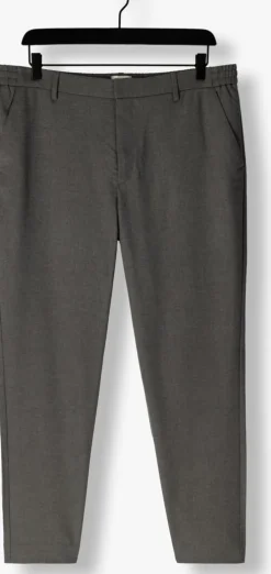 grijze plain pantalon theo pl 438