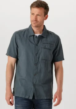 grijze pme legend casual overhemd ctn/linen cargo freedom
