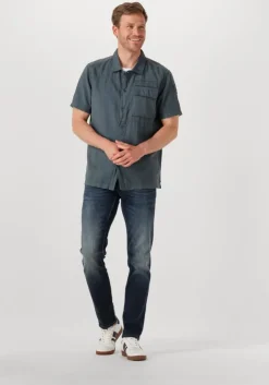 grijze pme legend casual overhemd ctn/linen cargo freedom