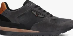 grijze pme legend lage sneakers lockster