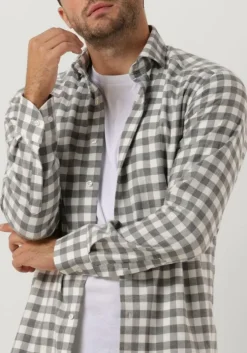 grijze porto milano klassiek overhemd lagos