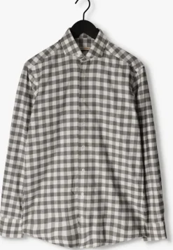 grijze porto milano klassiek overhemd lagos