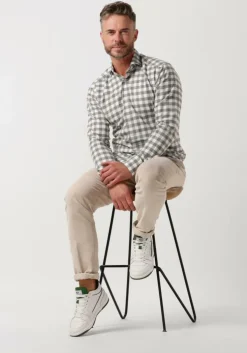 grijze porto milano klassiek overhemd lagos