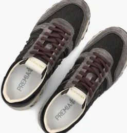 grijze premiata lage sneakers lander