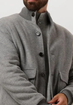 grijze profuomo jack outerw bmbr knit jack