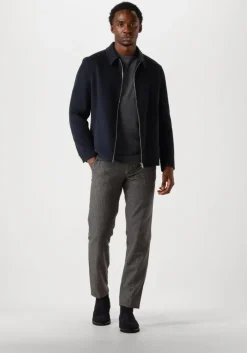 grijze profuomo trui pullover crewneck