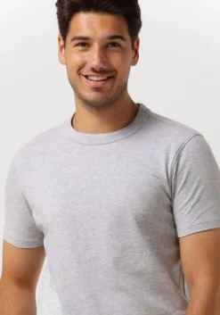 grijze profuomo t-shirt t-shirt short sleeve jersey
