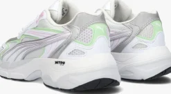 grijze puma lage sneakers teveris nitro