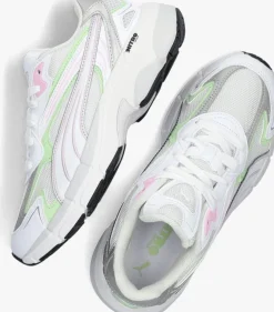 grijze puma lage sneakers teveris nitro