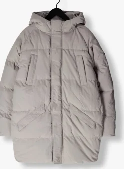 grijze pure path gewatteerde jas regular fit jackets padded405