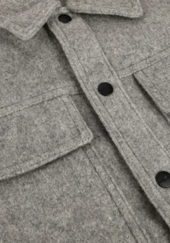 grijze pure path overshirt regular fit shirts over203