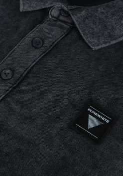 grijze purewhite polo 22010103