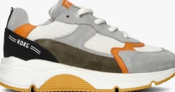 grijze red-rag lage sneakers 13897