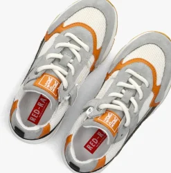 grijze red-rag lage sneakers 13897