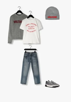 grijze red-rag lage sneakers 13991