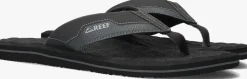 grijze reef slippers the ripper