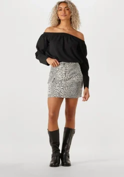 grijze refined department minirok hazel