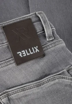 grijze rellix tapered jeans dean tapered