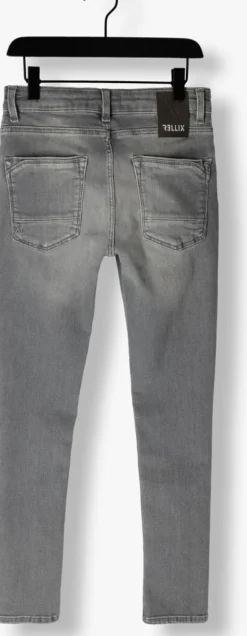 grijze rellix tapered jeans dean tapered