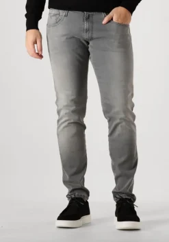 grijze replay slim fit jeans anbass pants