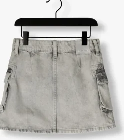 grijze retour minirok olga