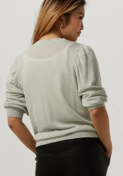 grijze ruby tuesday vest vester v neck cardigan