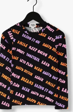 grijze salty stitch t-shirt bring it on long sleeve