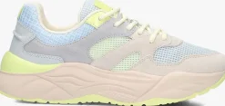 grijze scotch & soda lage sneakers celest