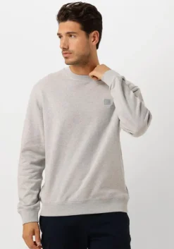 grijze scotch & soda sweater core - logo sweatshirt