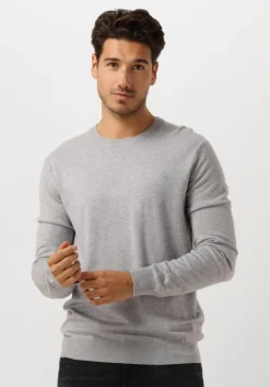 grijze scotch & soda trui viscose pullover crewneck