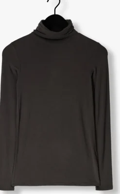 grijze second female coltrui matima t-neck tee