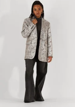 grijze second female coltrui matima t-neck tee