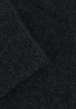 grijze second female trui brook knit drop shoulder o-neck