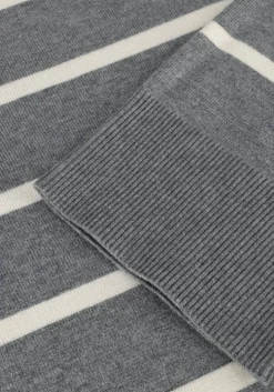 grijze selected femme coltrui slfkamma ls knit roll neck